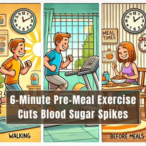Want Better Blood Sugar Control? Try “Exercise Snacks” Before Meals