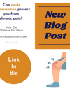 Can acute inflammation protect you from chronic pain?