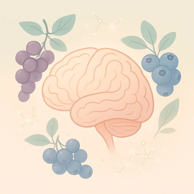 Want to Boost Memory After 60? Grape & Blueberry Extract Might Be the Secret