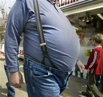 It is not only how much you weigh, but where you carry your weight that is important.