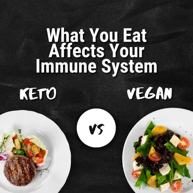 What You Eat Affects Your Immune System: Keto vs Vegan Diet