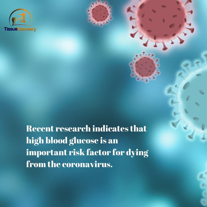 Recent research indicates that high blood glucose is an important risk factor for dying from the coronavirus.