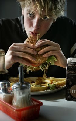 Results after 4 weeks on a fast-food, high calorie diet.