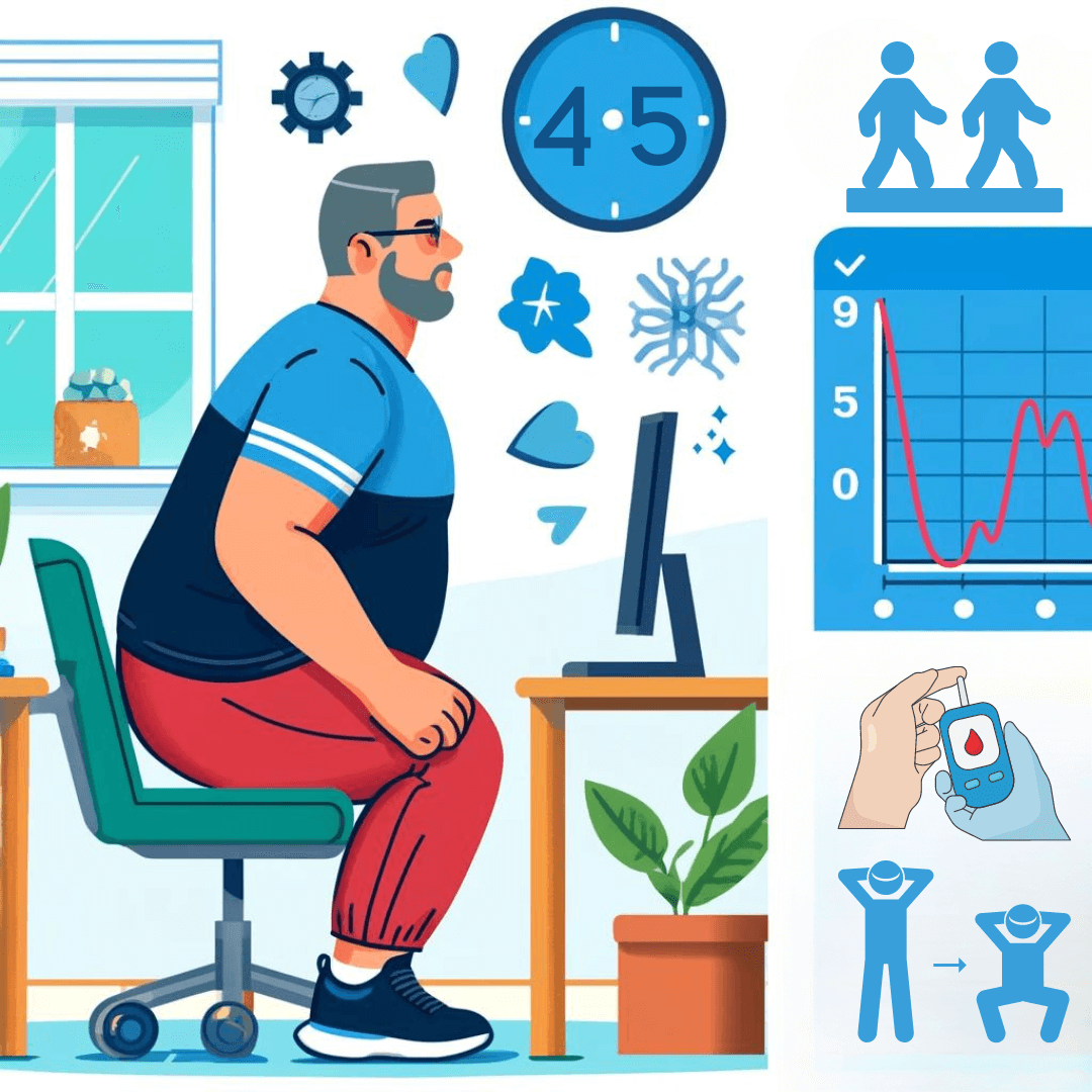 This Can Help Improve Glucose Control if You Are Sitting for a Long Time