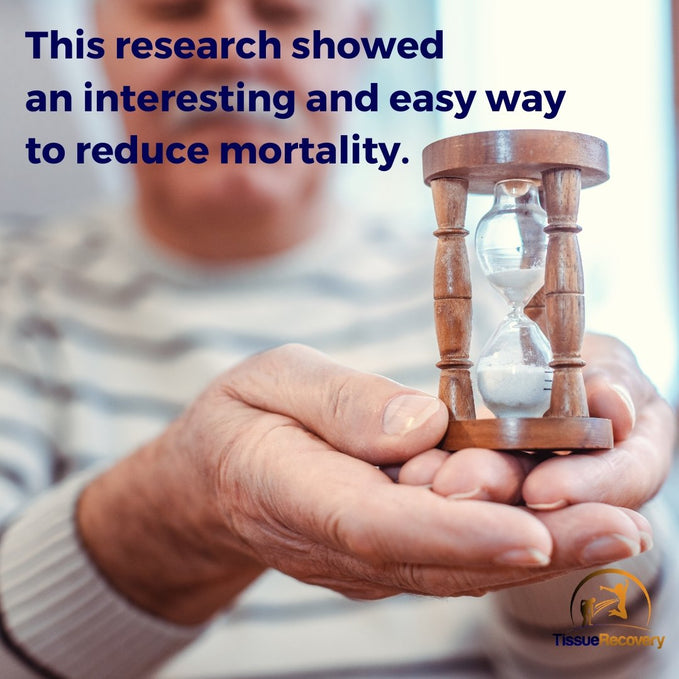 This research showed an interesting and easy way to reduce mortality.