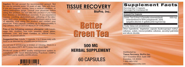Better Green Tea - tissuerecovery