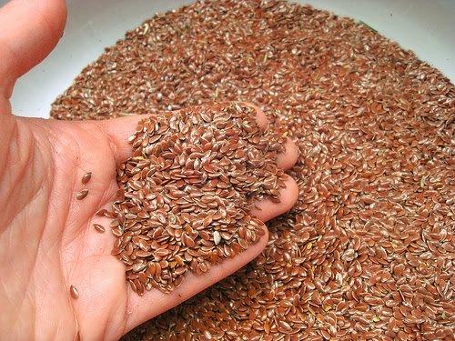 Flax seeds may modify estrogen metabolites and reduce tumor growth.