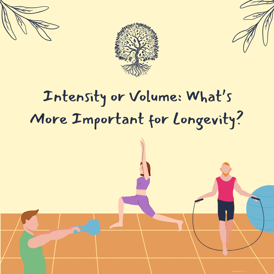 Intensity or Volume in Exercise: What’s More Important for Longevity?