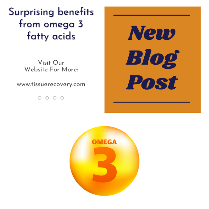 Surprising benefits from omega 3 fatty acids