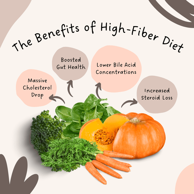 High-Fiber Diet Benefits: Lower LDL Cholesterol & Improve Gut Health