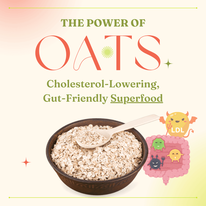 Can Oats Lower Cholesterol and Improve Gut Health?