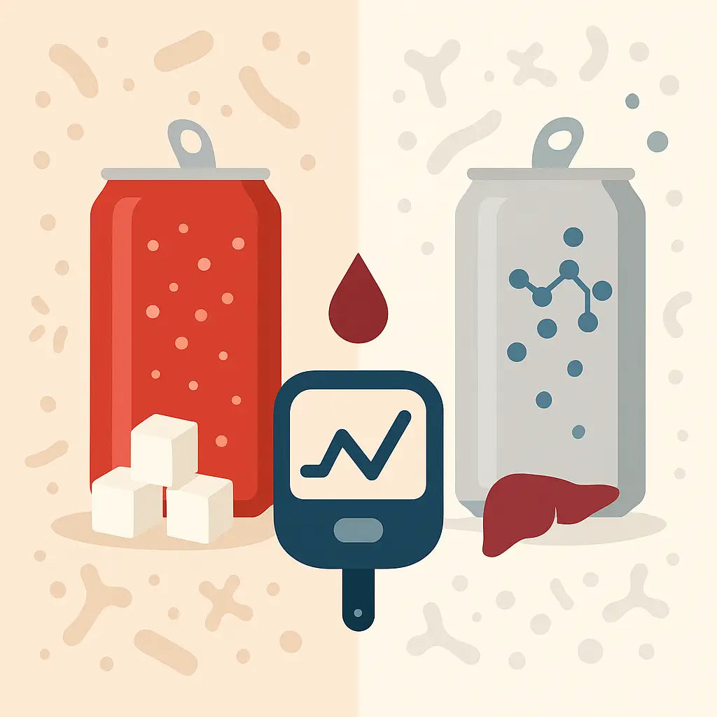 diet soda diabetes risk illustration