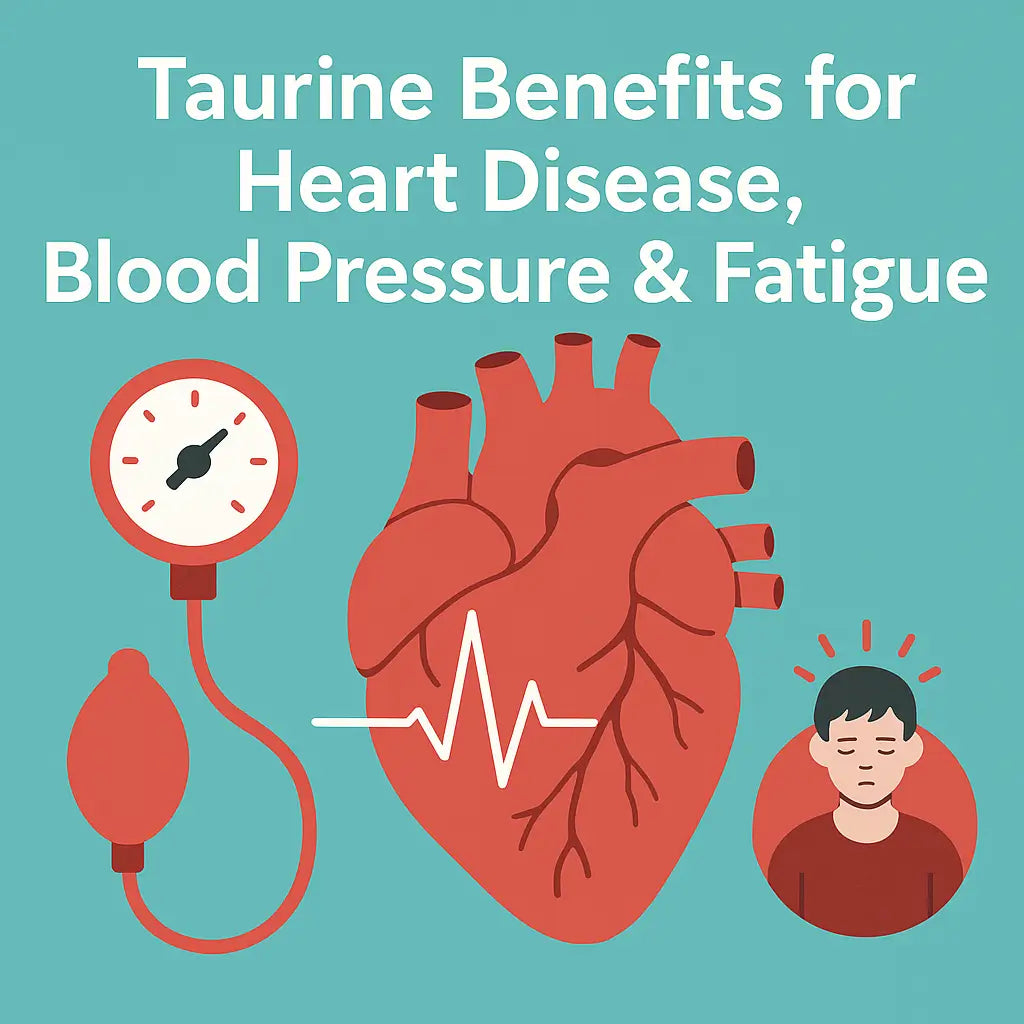 Taurine Benefits for Heart Disease, Blood Pressure & Fatigue