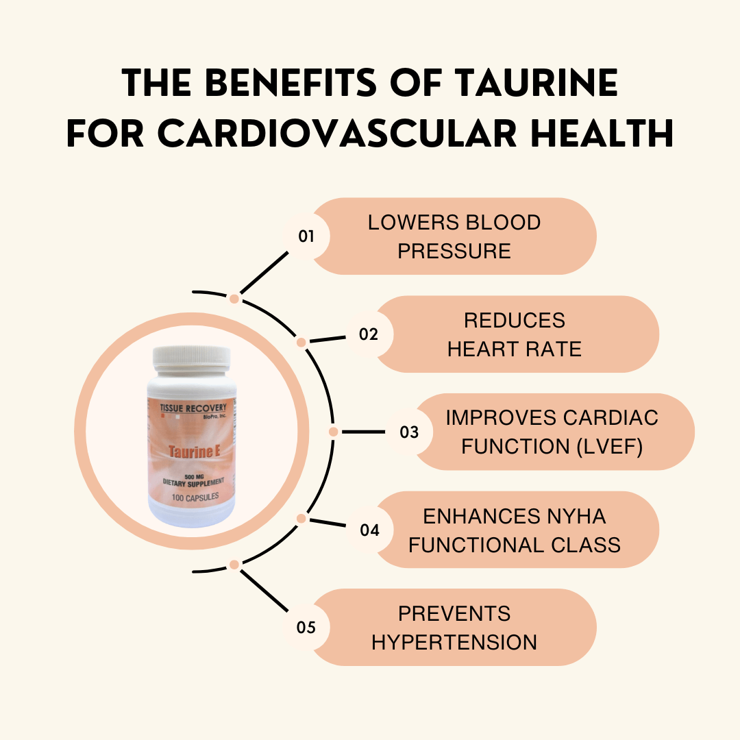 The Benefits of Taurine for Cardiovascular Health