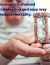 This research showed an interesting and easy way to reduce mortality.