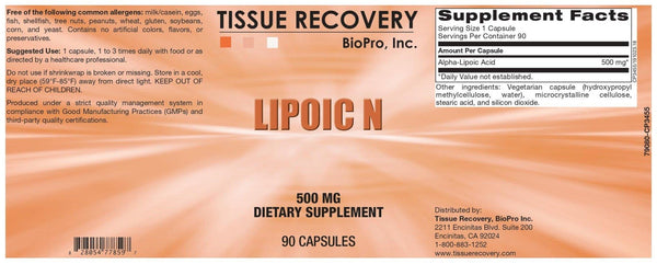 Lipoic N - tissuerecovery