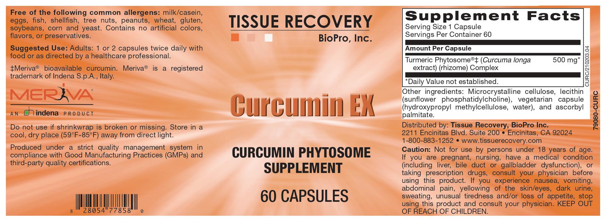 Curcumin EX - tissuerecovery