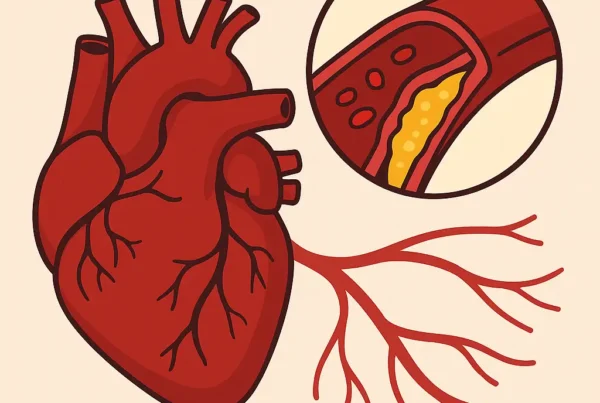 ldl cholesterol heart artery plaque illustration