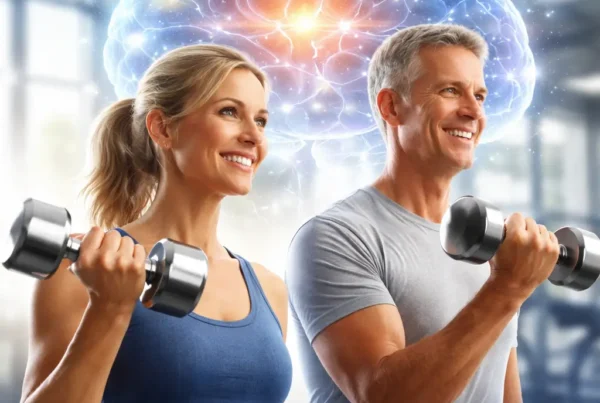 brain age resistance training illustration