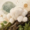 yamabushitake lion's mane brain health illustration