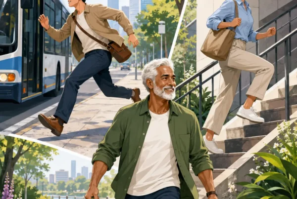 short bursts of everyday activity -longevity