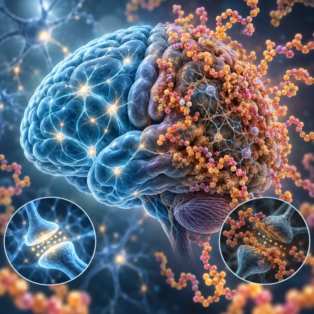 hyperglycosylation alzheimers brain sugar chains